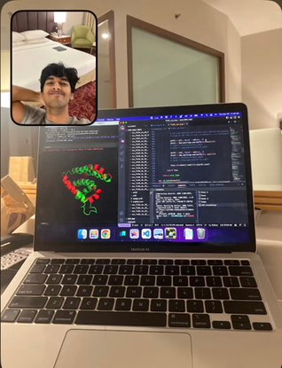Me being very happy with a protein I designed lol