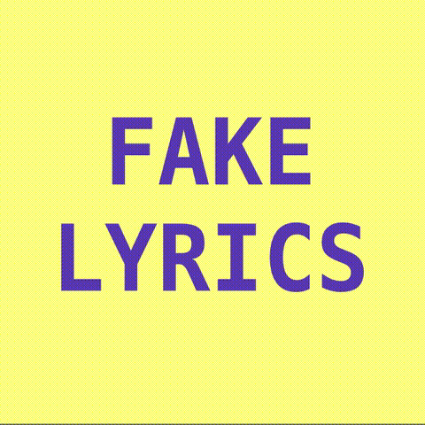Lyrics.rip generating song lyrics